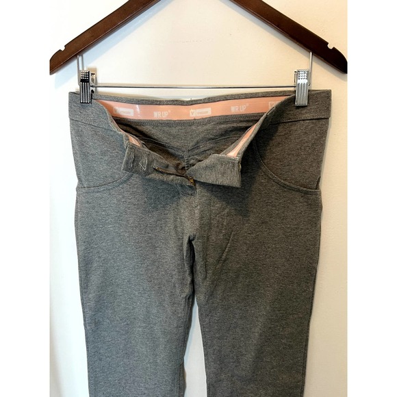 Women's Gray Slim Fit Pants - Picture 2 of 9